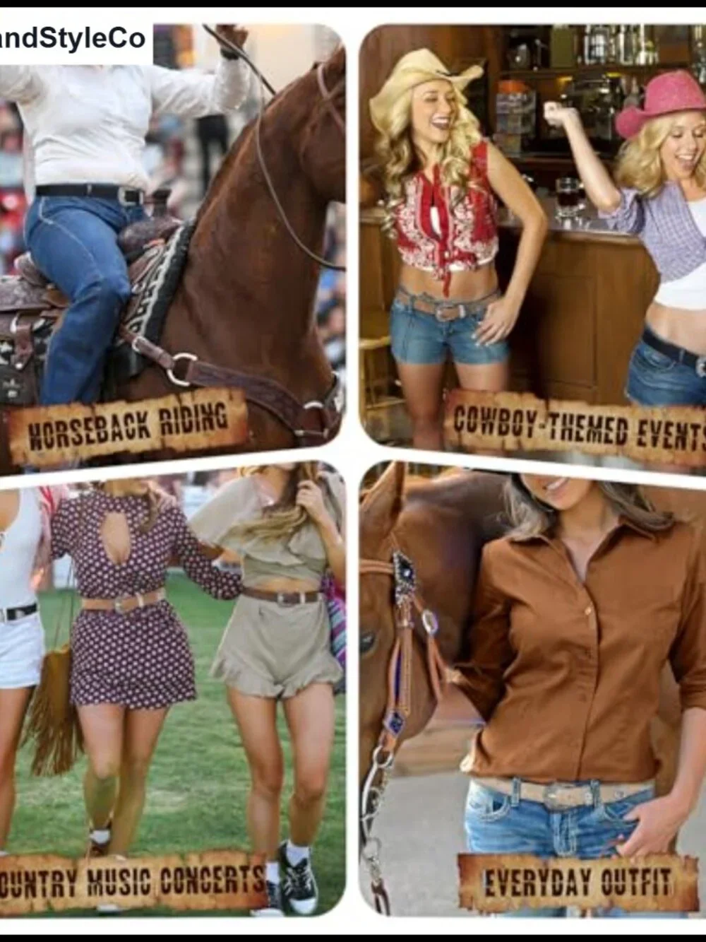 Western Belt for Women, Cowgirl Cowboy Suede Leather Belt, Vintage Buckle,